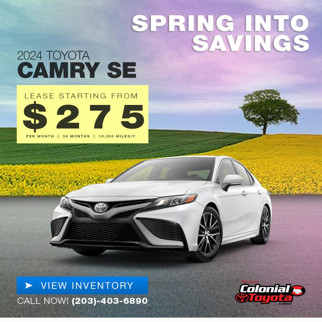TOYOTA CAMRY SE AWD LEASE OFFER | Colonial Toyota