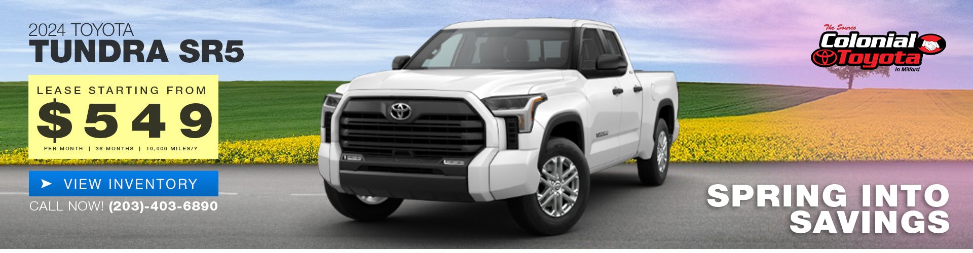 NEW 2024 TOYOTA TUNDRA SR5 Double Cab Standard Bed LEASE OFFER