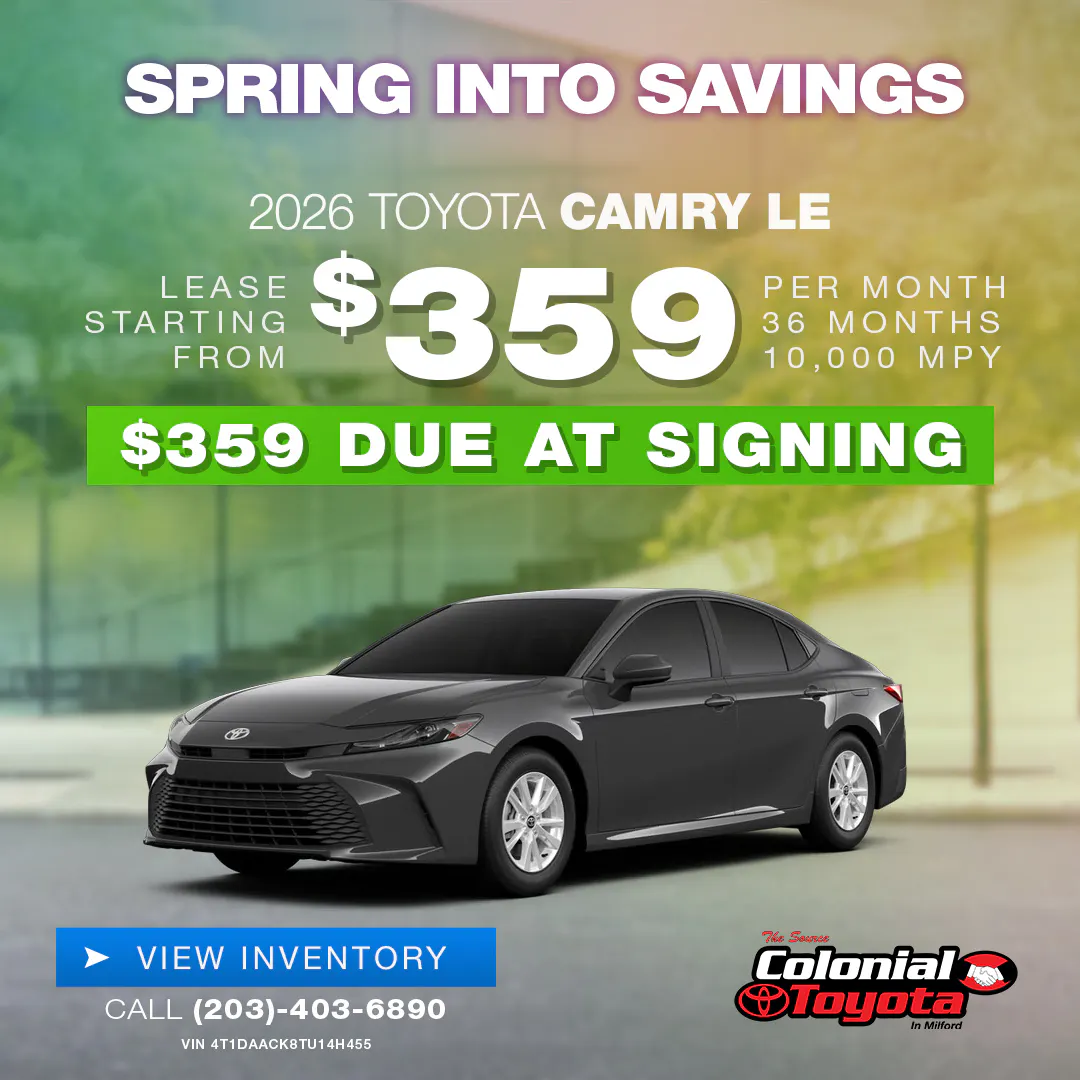 2026 Toyota Camry Lease Offer | Colonial Toyota
