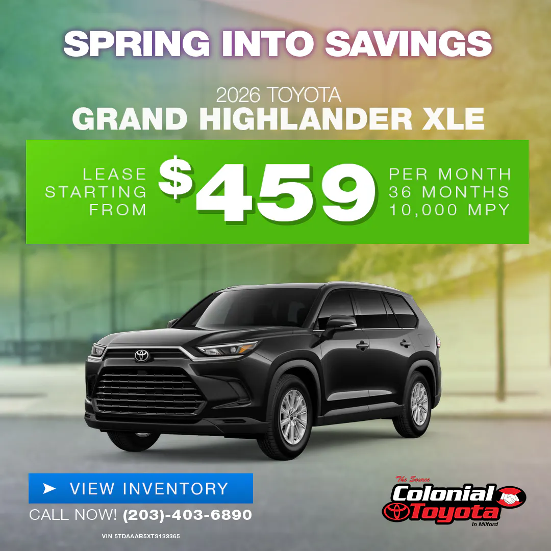 2026 Toyota Grand Highlander Lease Offer | Colonial Toyota