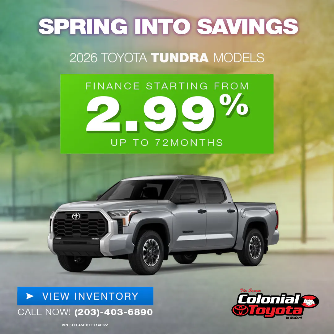 2026 Toyota Tundra Finance Offer | Colonial Toyota