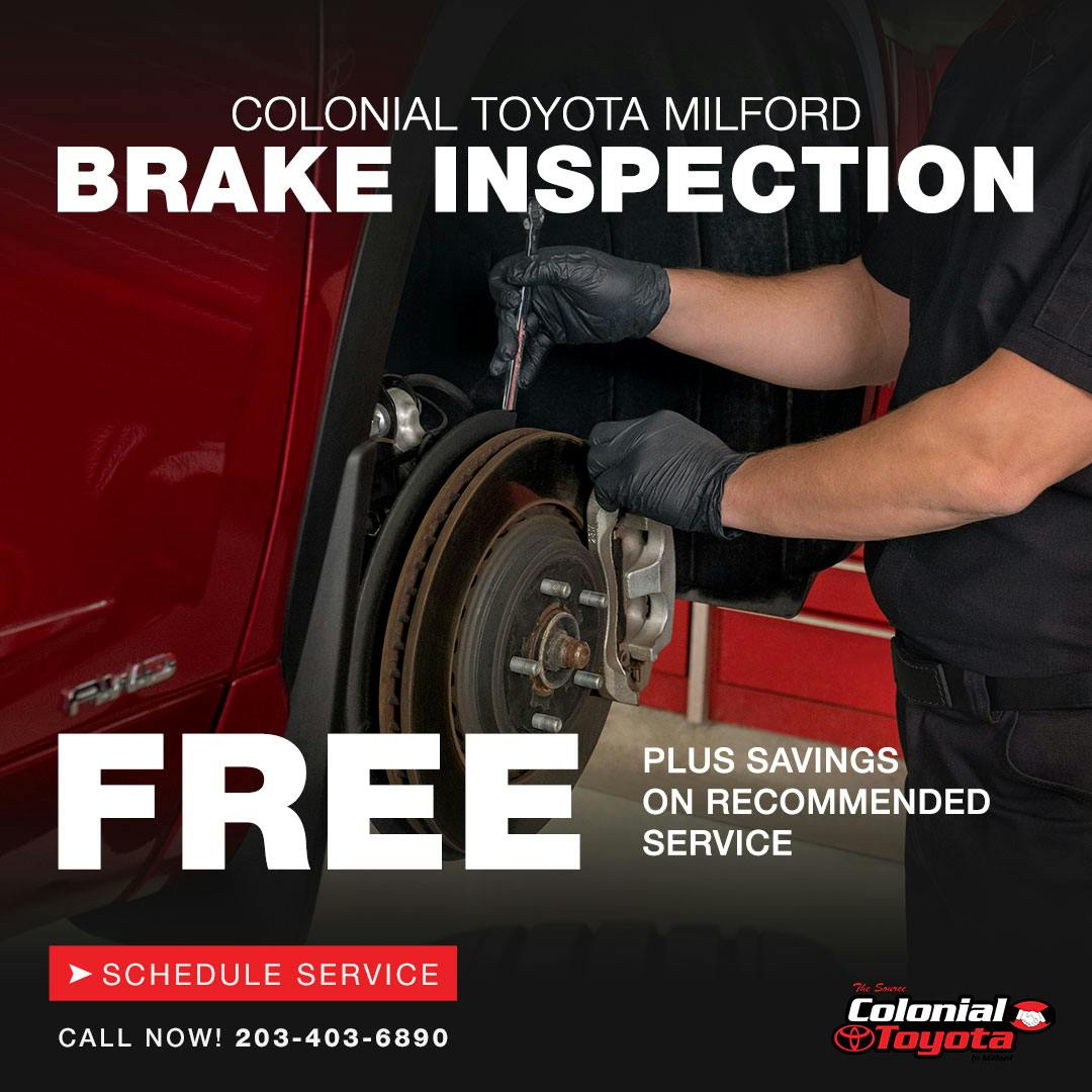 Free Brake Inspection | Colonial Toyota