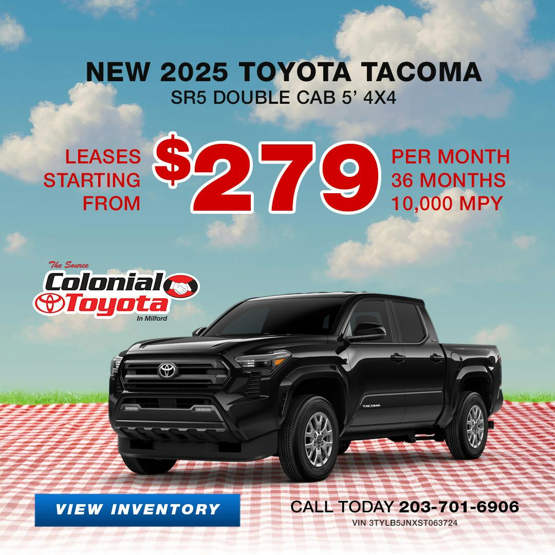 2025 Toyota Tacoma Lease Offer | Colonial Toyota