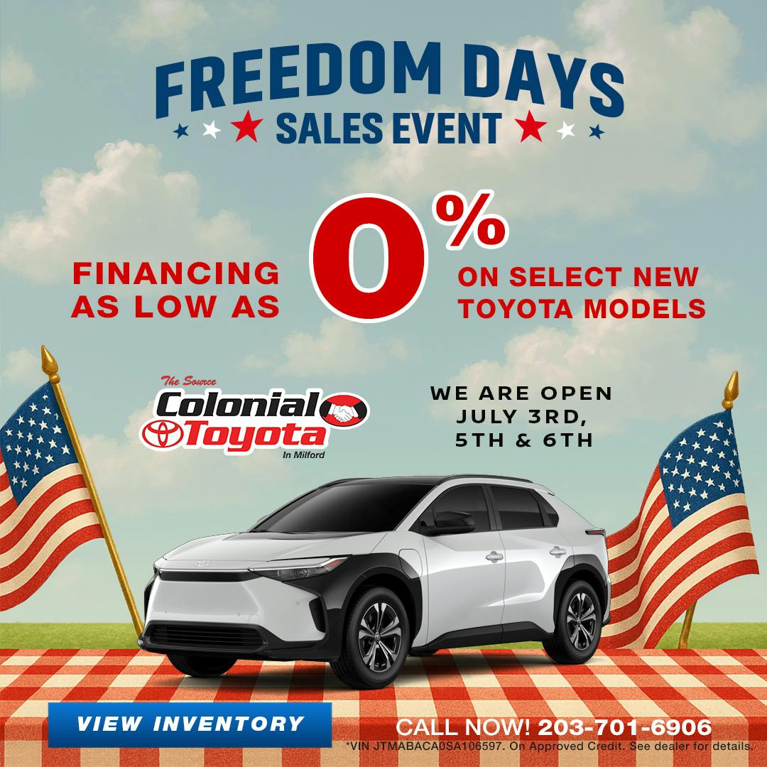 2025 Toyota 0% Finance Offer | Colonial Toyota