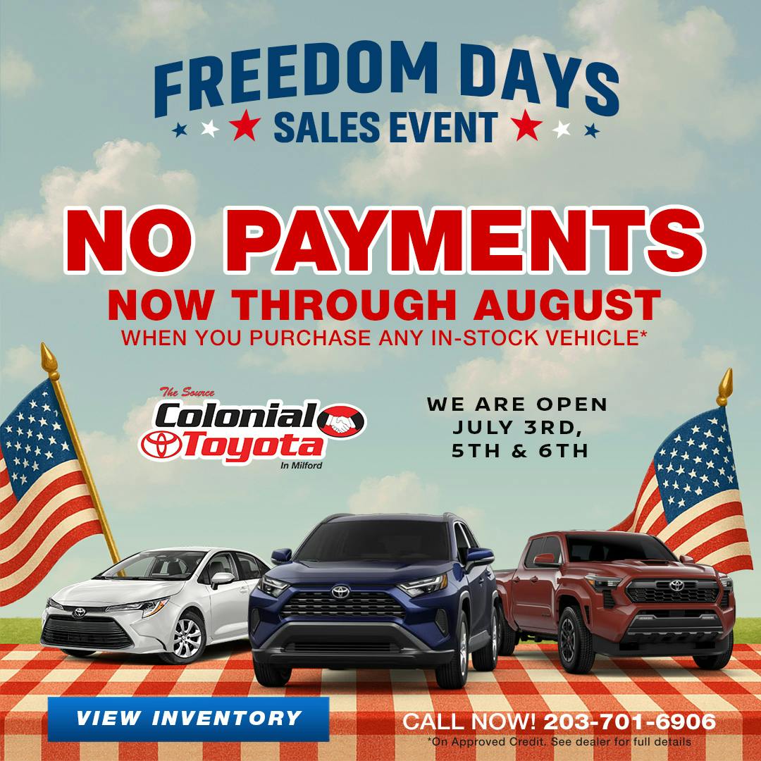 No Payments Offer | Colonial Toyota