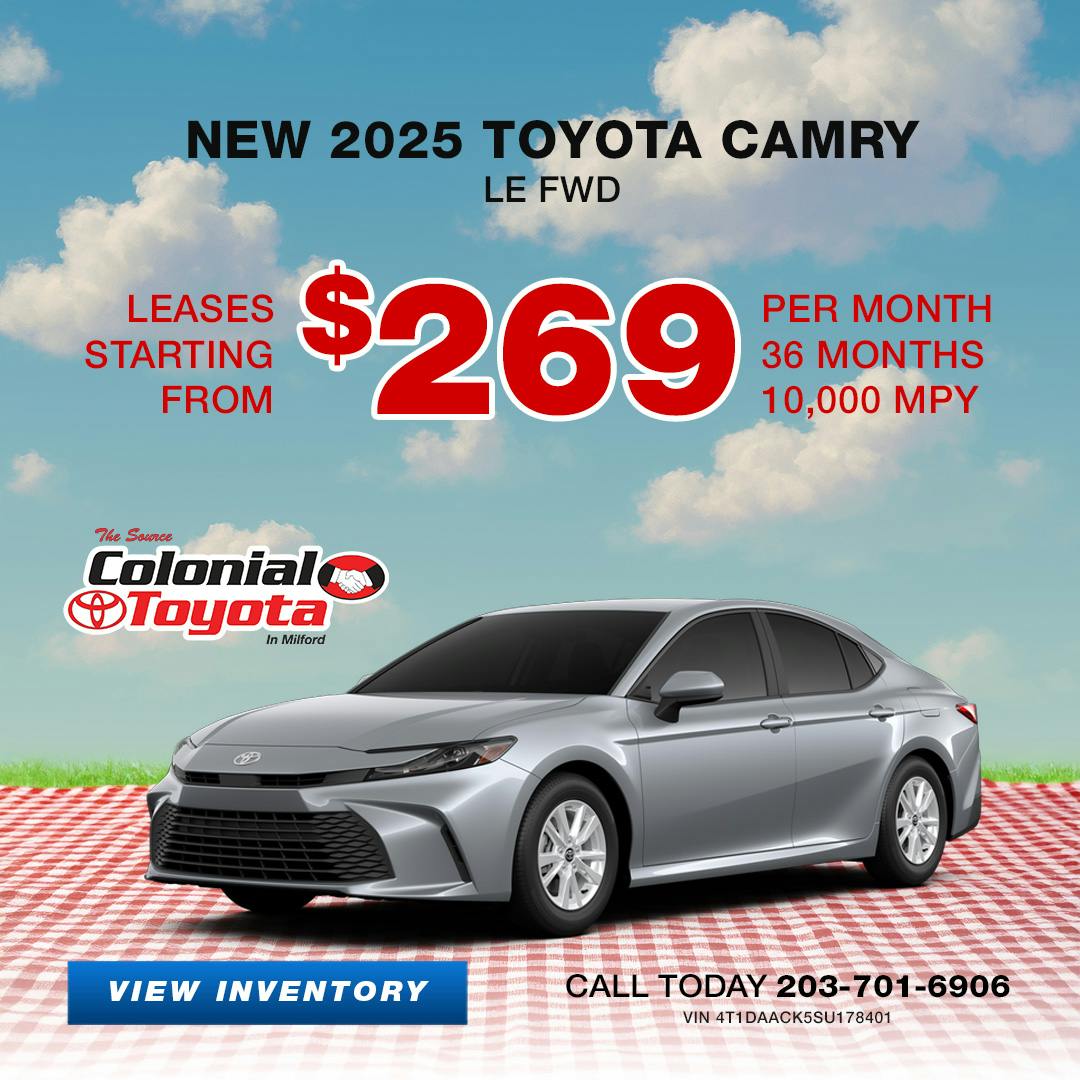 2025 Toyota Camry Lease Offer | Colonial Toyota