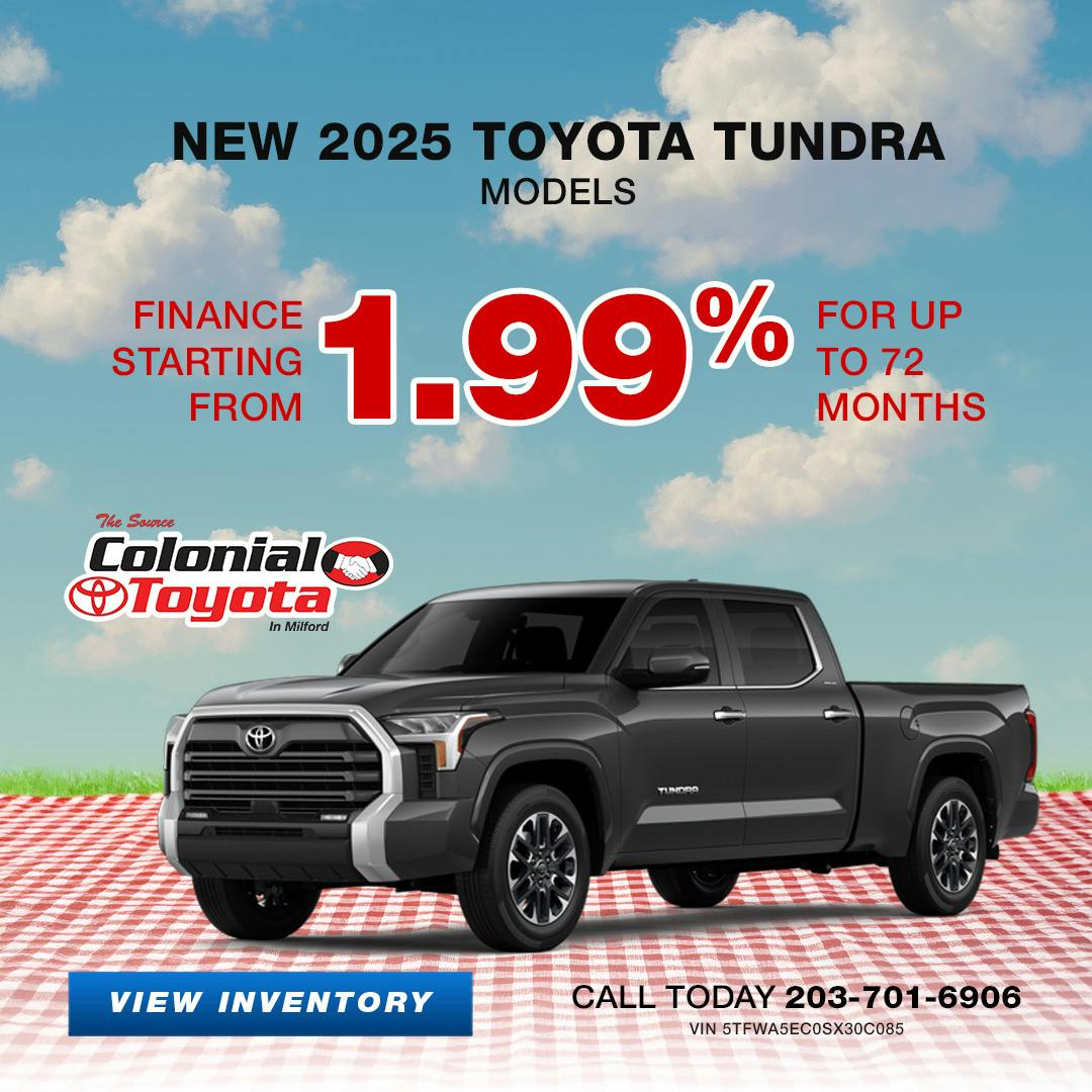 2025 Toyota Tundra Finance Offer | Colonial Toyota