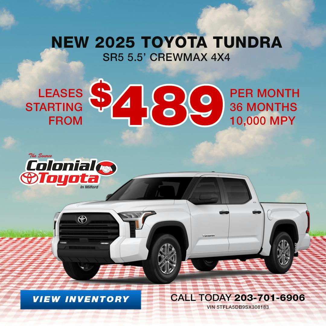 2025 Toyota Tundra Lease Offer | Colonial Toyota