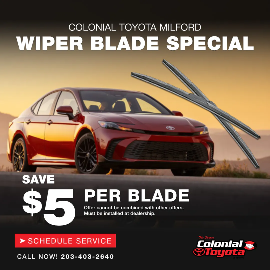 $5 Off Toyota Wiper Blade | Colonial Toyota