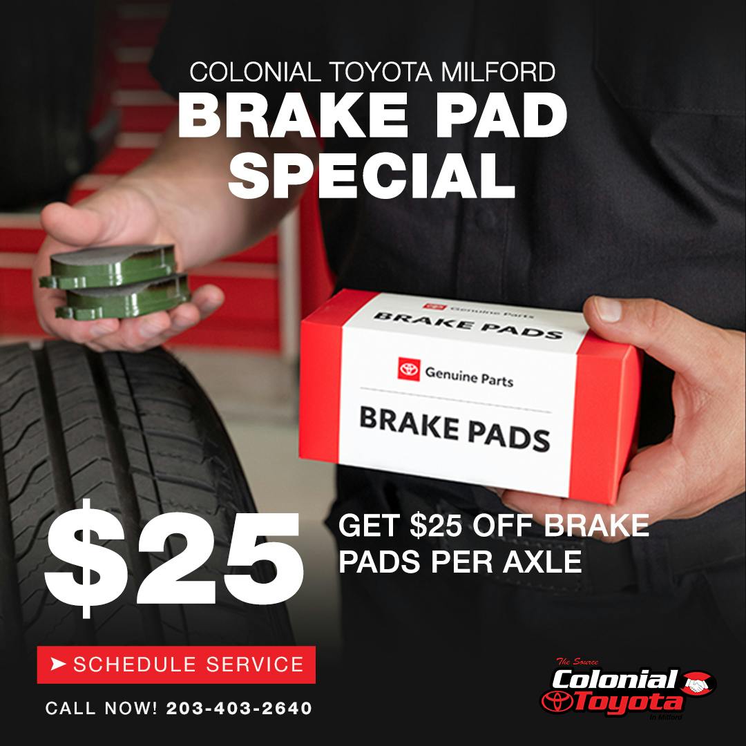 Toyota Brake Pad Offer | Colonial Toyota