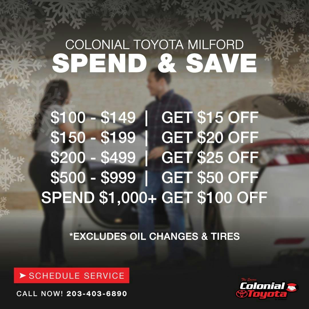 Spend & Save | Colonial Toyota