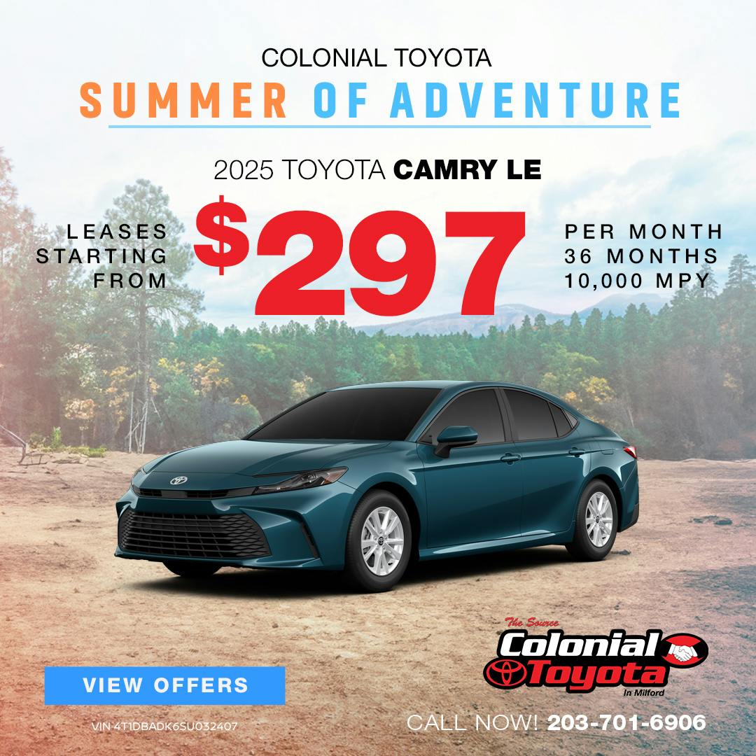 2025 Toyota Camry Lease Offer | Colonial Toyota