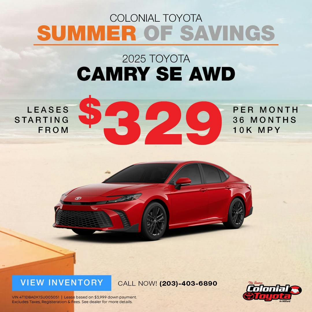 2025 Toyota Camry Lease Offer | Colonial Toyota