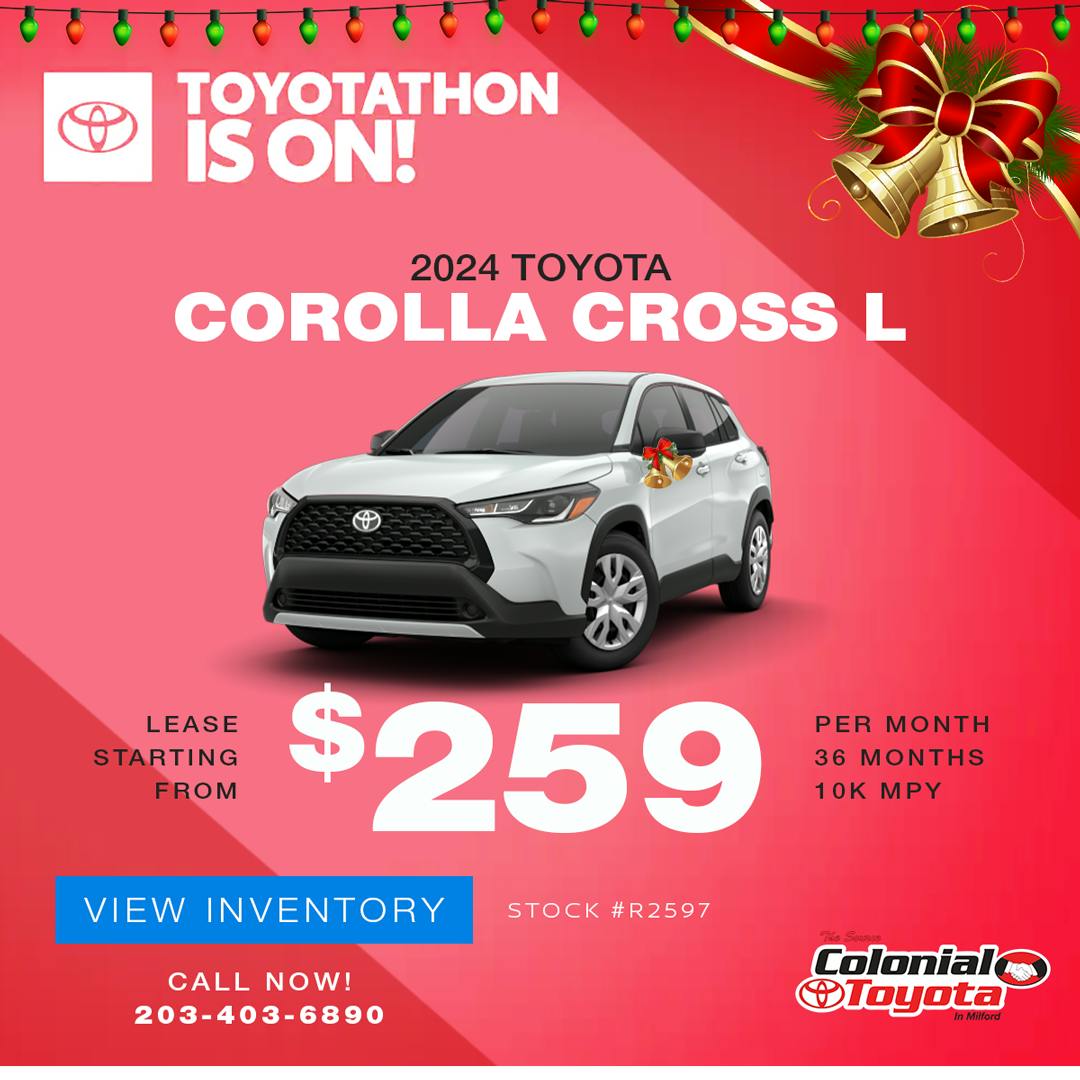 Toyota Corolla Cross Lease Offer | Colonial Toyota