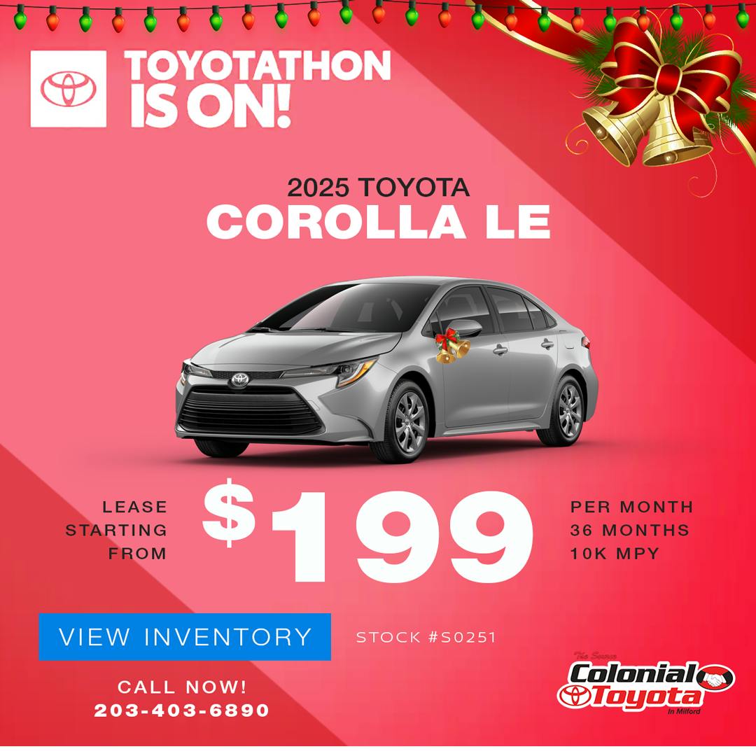 Toyota Corolla Lease Offer | Colonial Toyota