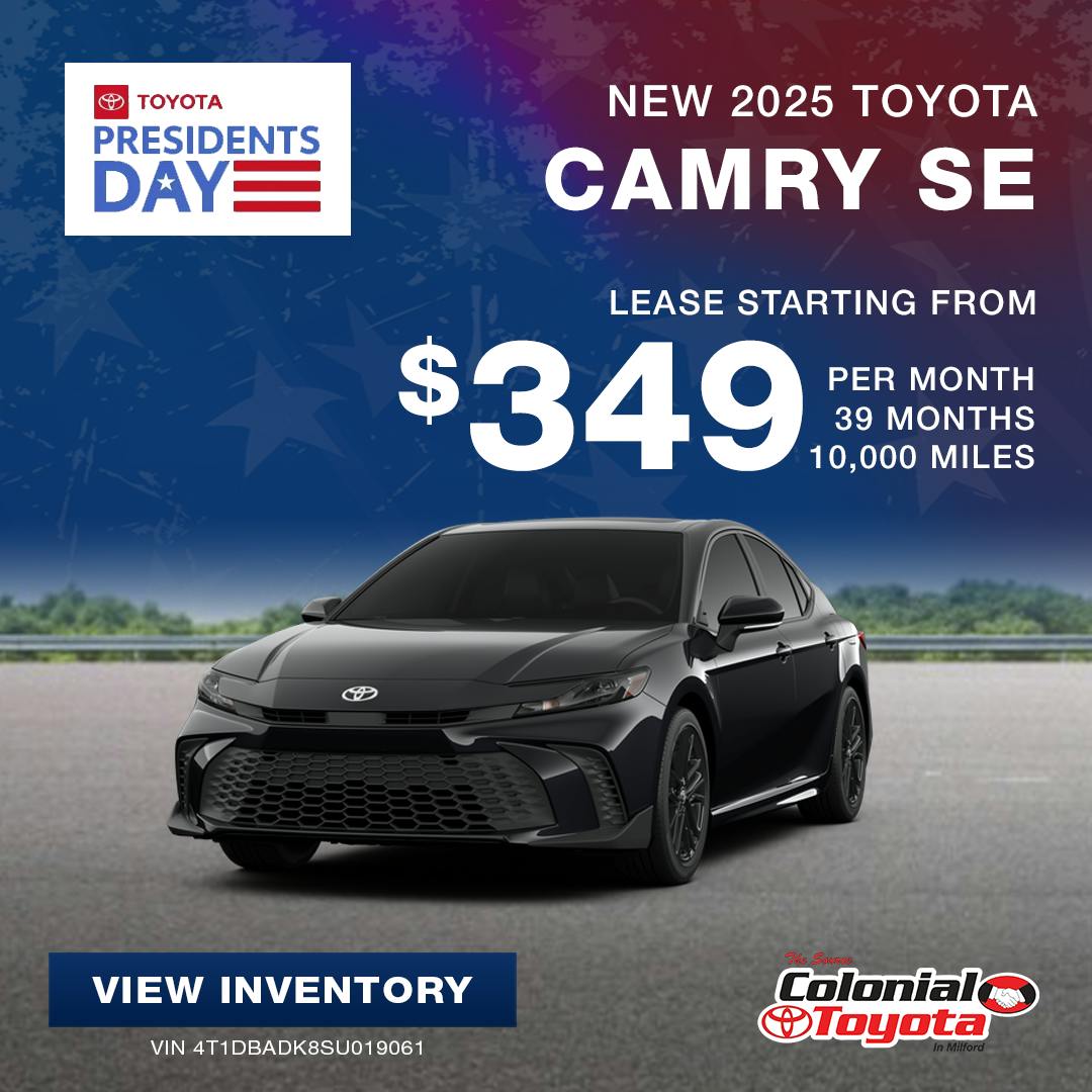 2025 Toyota Camry Lease Offer | Colonial Toyota