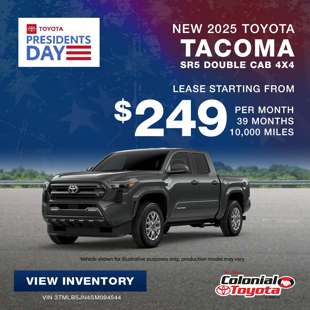 2025 Toyota Tacoma Lease Offer | Colonial Toyota