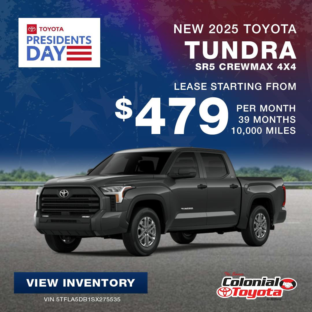 2025 Toyota Tundra Lease Offer | Colonial Toyota