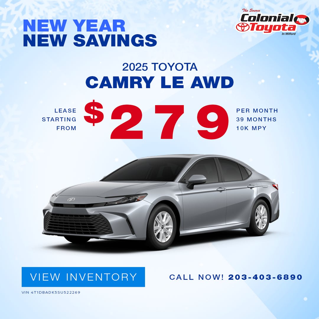 2025 Toyota Camry Lease Offer | Colonial Toyota