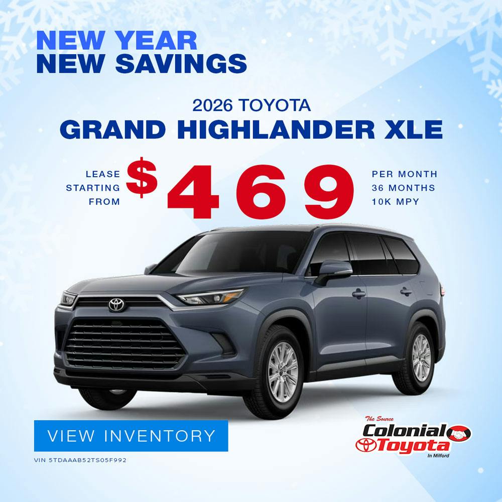 2026 Toyota Grand Highlander Lease Offer | Colonial Toyota