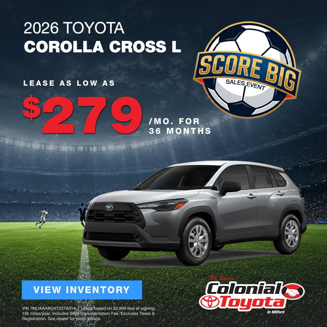 2026 Toyota Corolla Cross Lease Offer | Colonial Toyota
