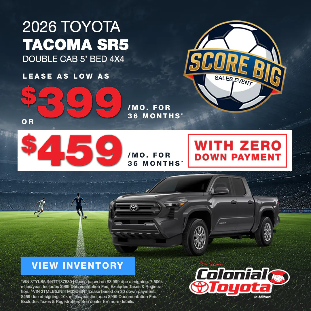 2026 Toyota Tacoma Lease Offer | Colonial Toyota