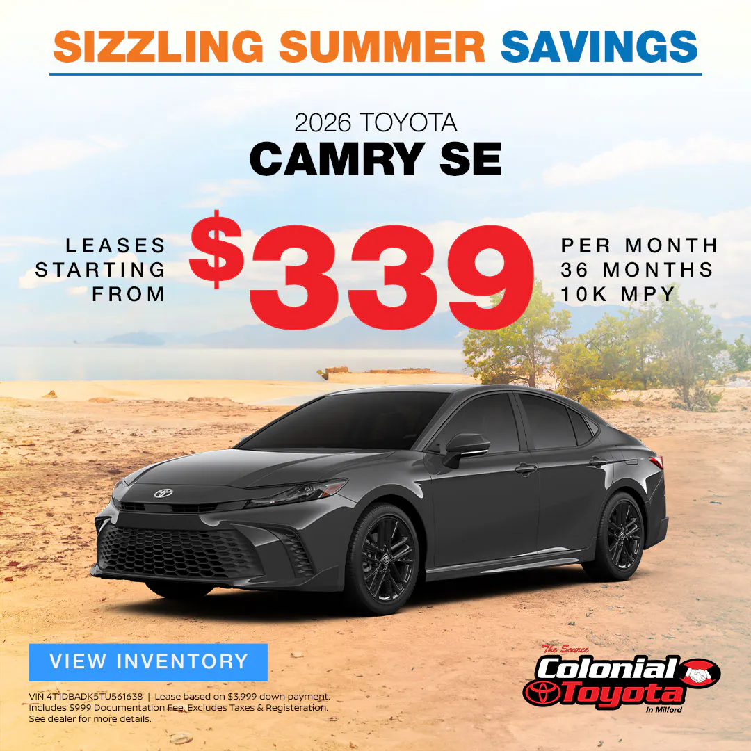 2026 Toyota Camry Lease | Colonial Toyota