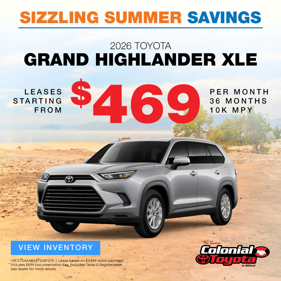 2026 Toyota Grand Highlander Lease Offer | Colonial Toyota