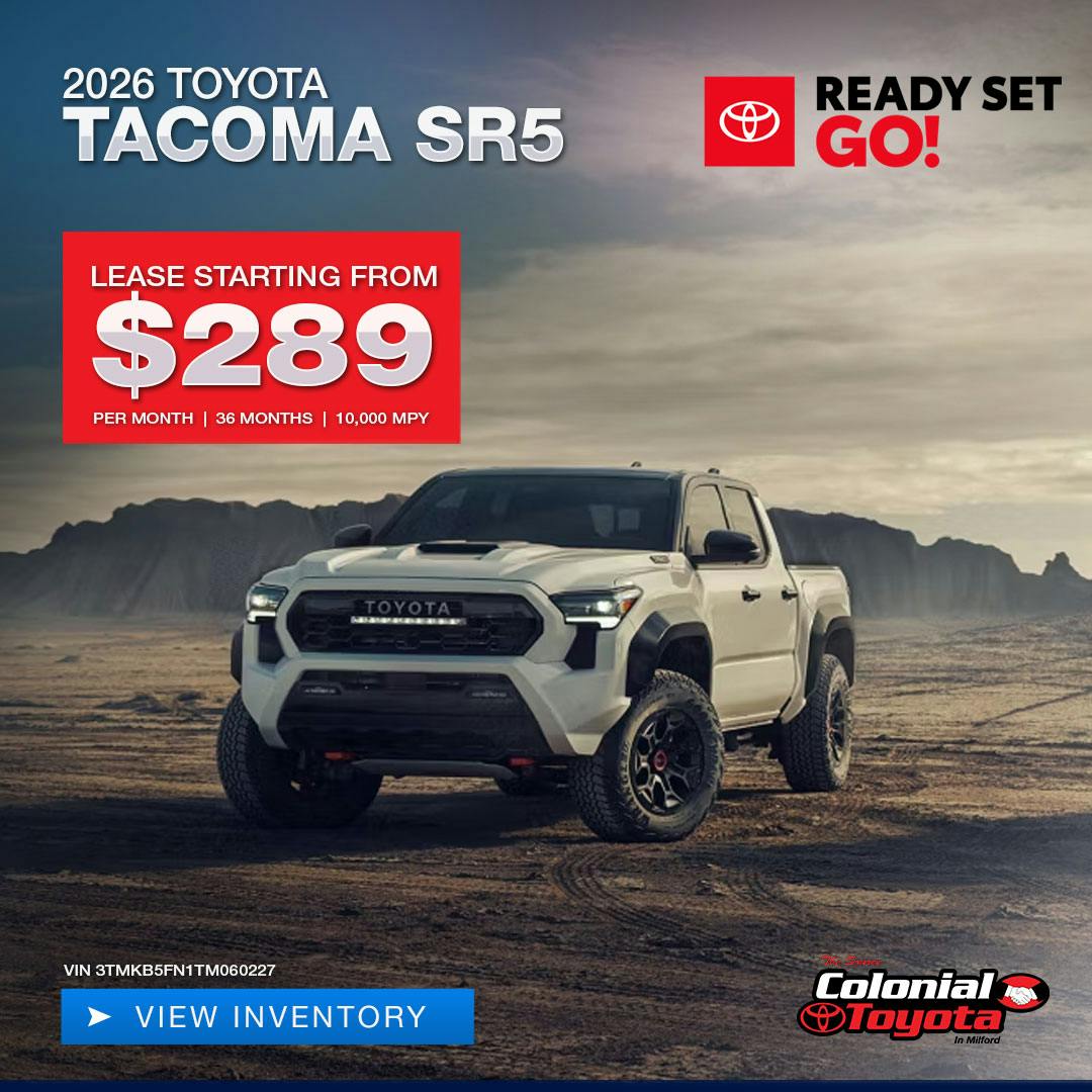 2026 Toyota Tacoma Lease Offer | Colonial Toyota