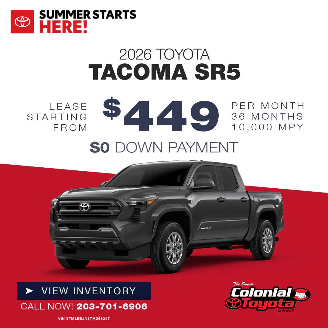 2026 Toyota Tacoma Lease Offer | Colonial Toyota