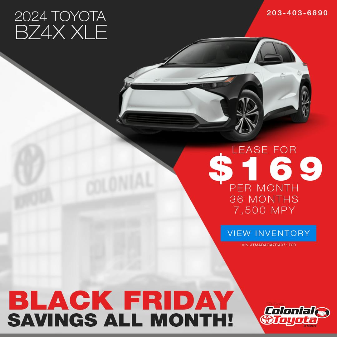 TOYOTA BZ4X LEASE OFFER | Colonial Toyota