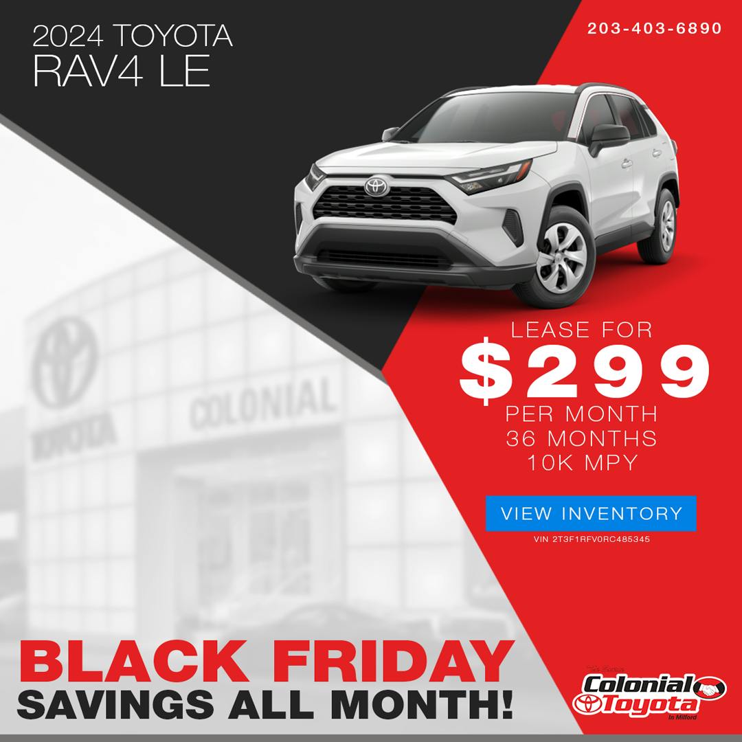 Toyota RAV4 Lease Offer | Colonial Toyota