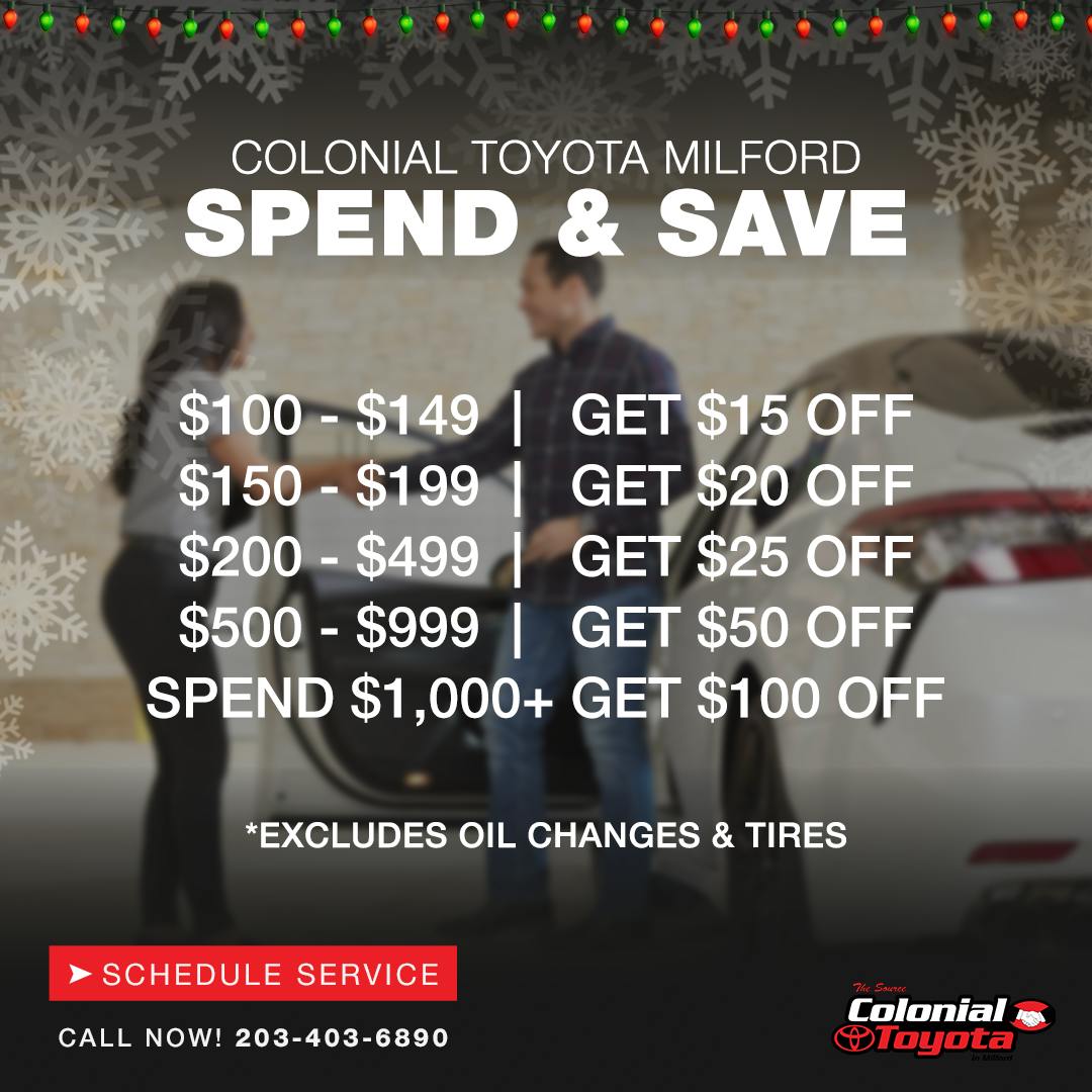 Spend & Save | Colonial Toyota