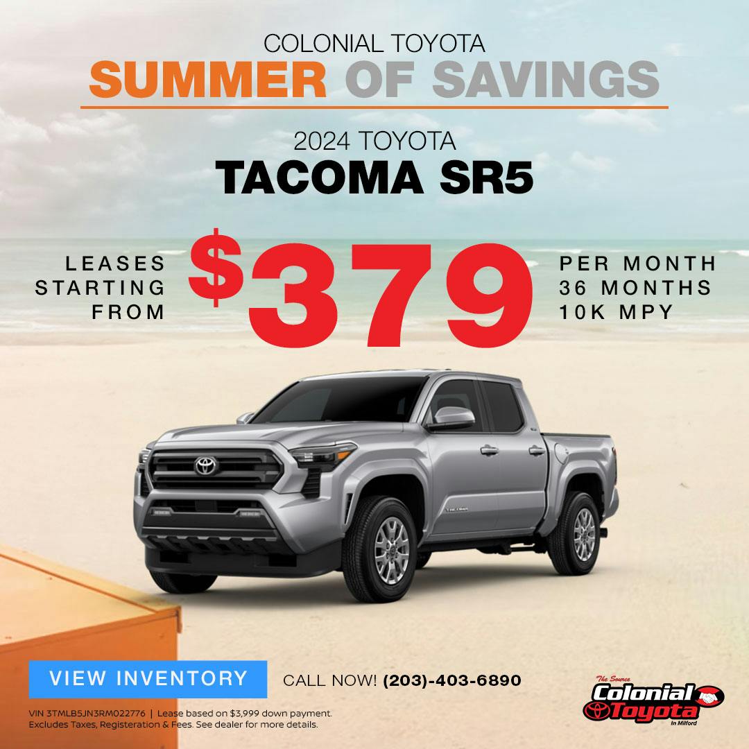 Toyota Tacoma Lease Offer | Colonial Toyota