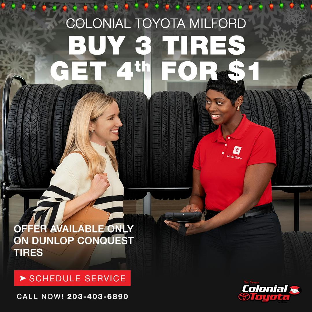 Buy 3 get 4th for $1 | Colonial Toyota