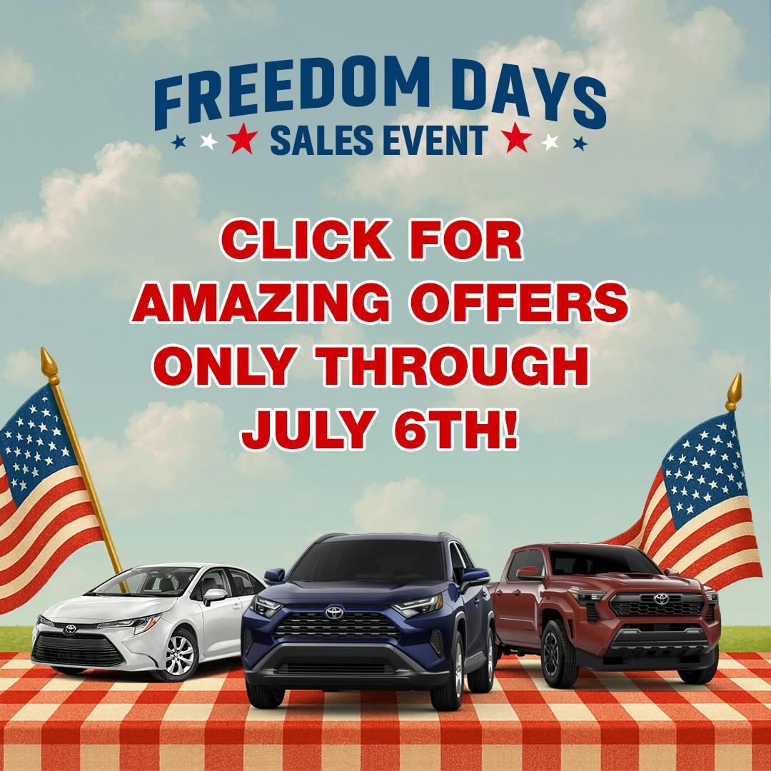 July 4th Freedom Days Offer Slide