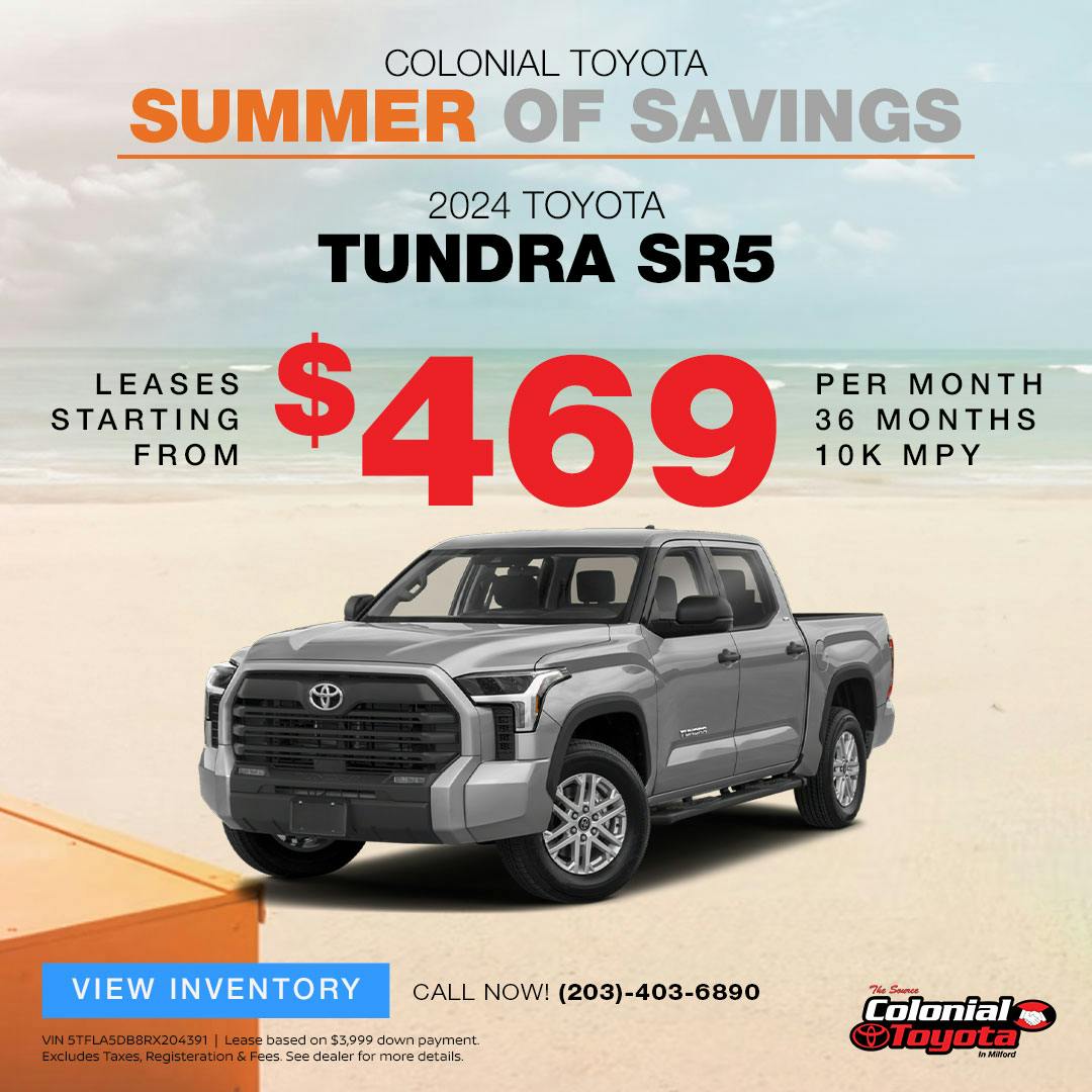 Toyota Tundra Lease Offer | Colonial Toyota