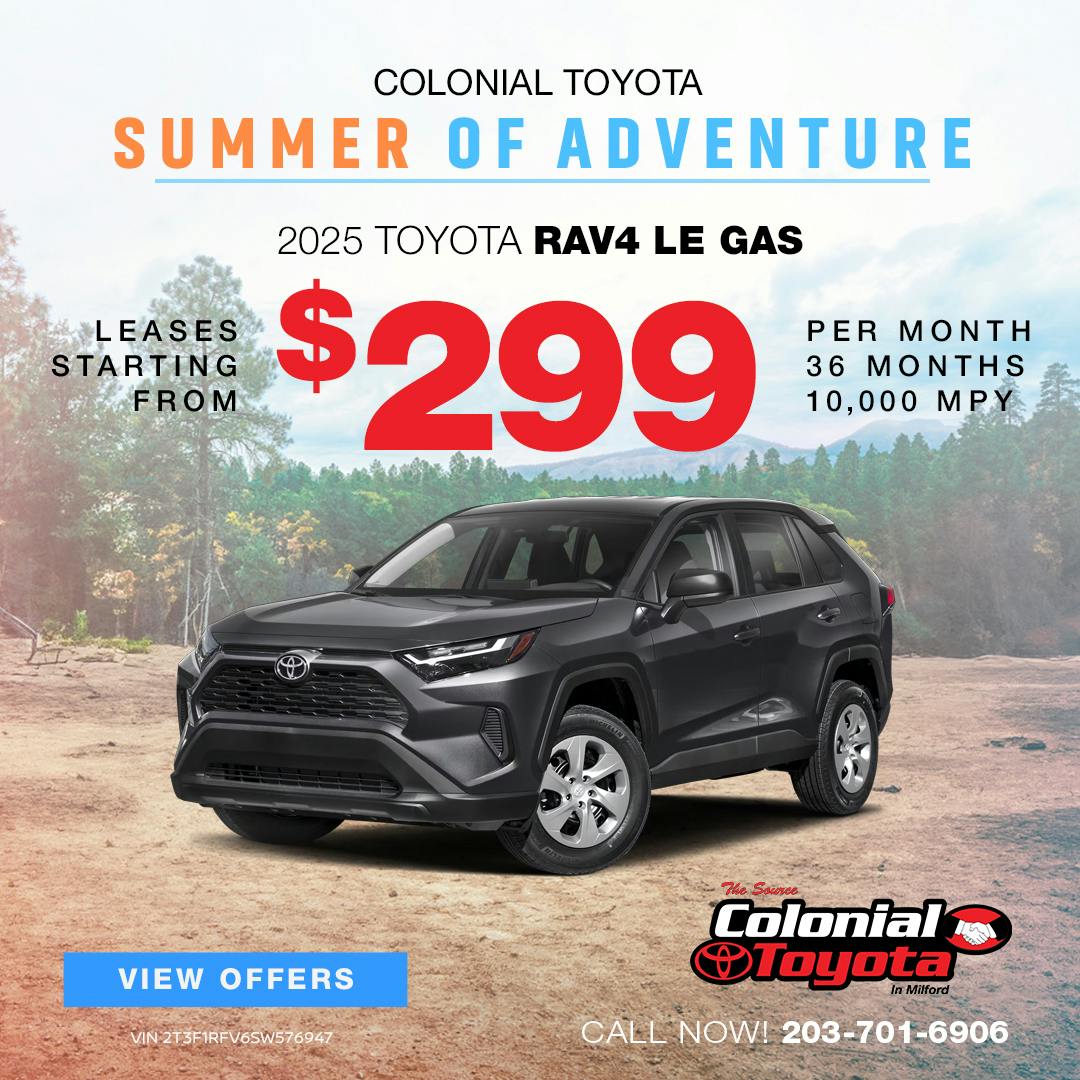 2025 Toyota RAV4 Lease Offer | Colonial Toyota