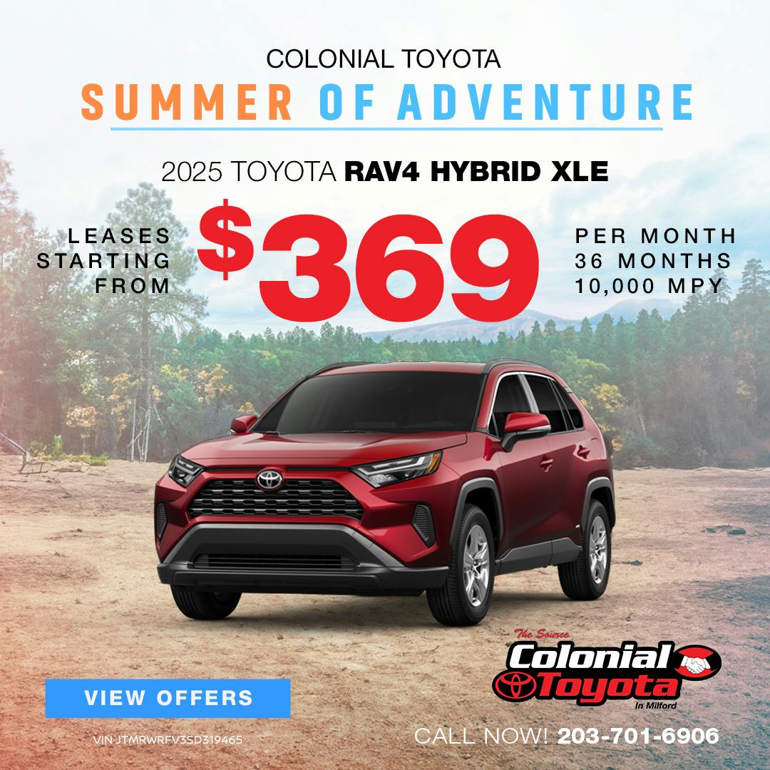 2025 Toyota RAV4 Hybrid Lease Offer | Colonial Toyota