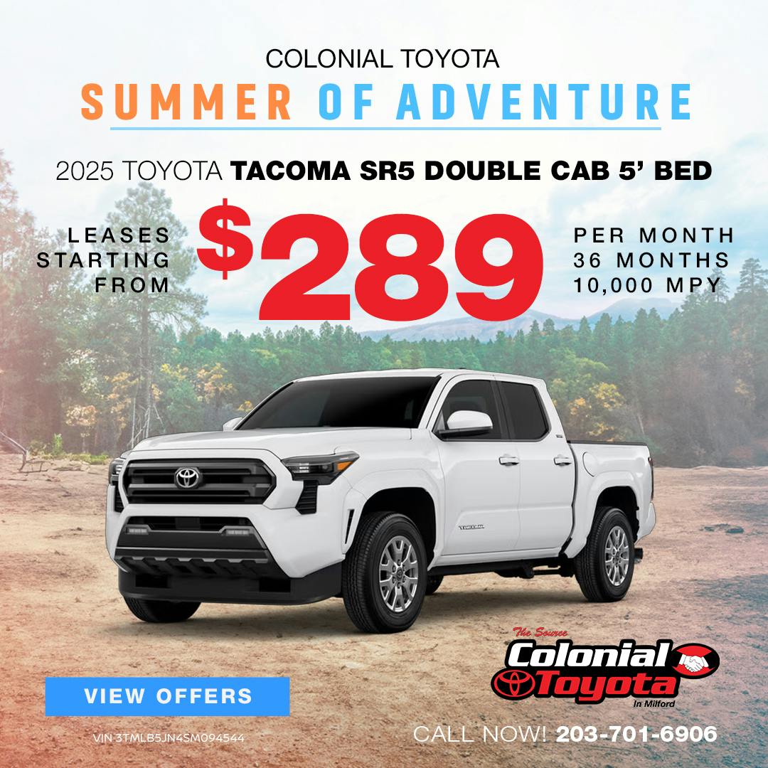 2025 Toyota Tacoma Lease Offer | Colonial Toyota