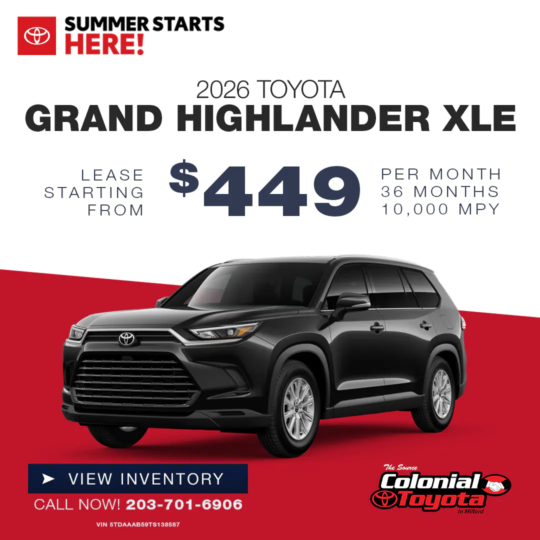 2026 Toyota Grand Highlander Lease Offer | Colonial Toyota