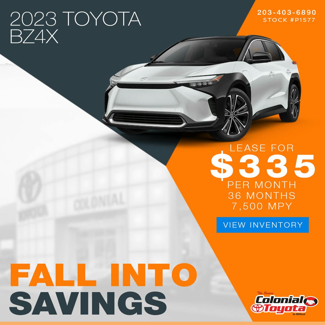 <span style="display:none">00</span>TOYOTA BZ4X LEASE OFFER | Colonial Toyota