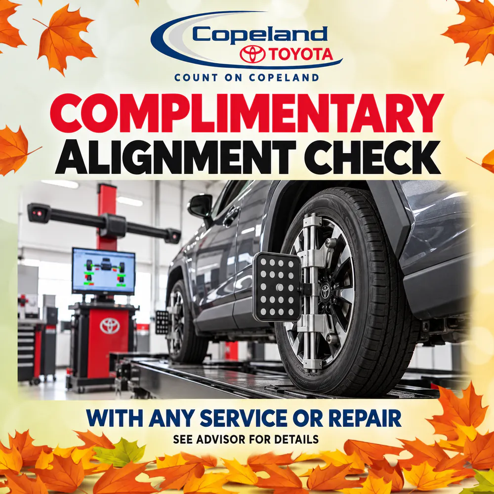 Complimentary Alignment Check | Copeland Toyota