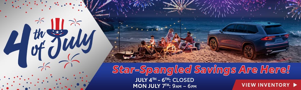 4th of July savings | Copeland Toyota