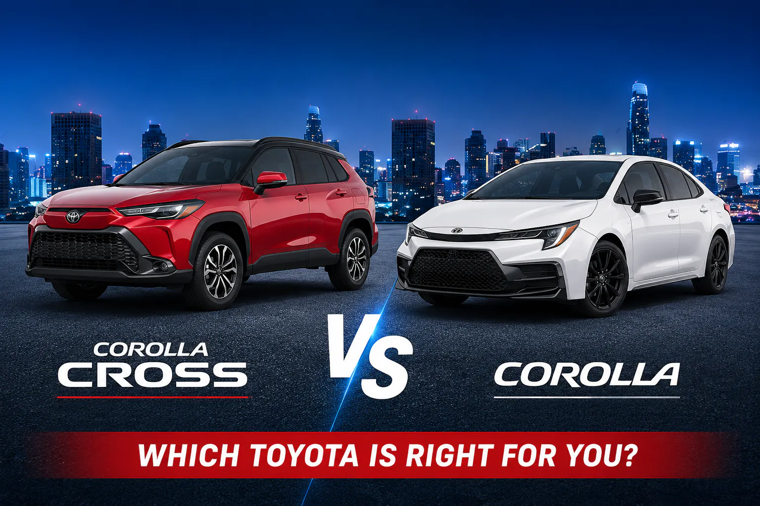 Corolla vs Corolla Cross