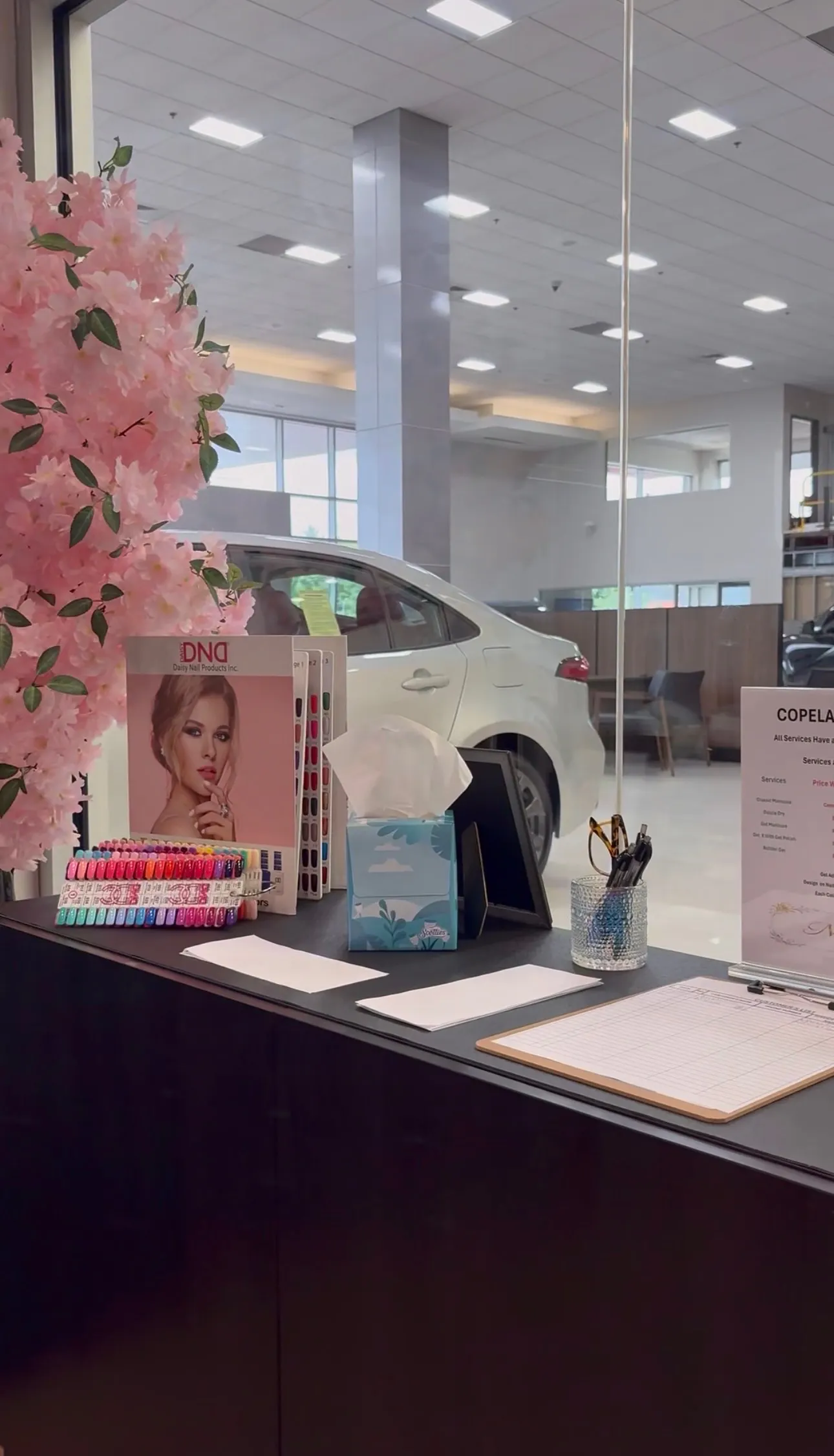 Nail Salon at Copeland Toyota