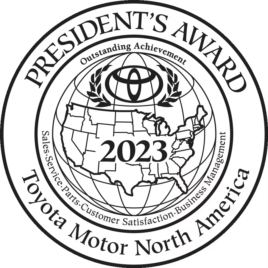 Toyota Presidents Award Winners 2023