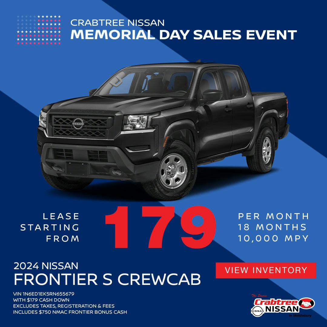 Nissan Frontier Lease Offer | Crabtree Nissan