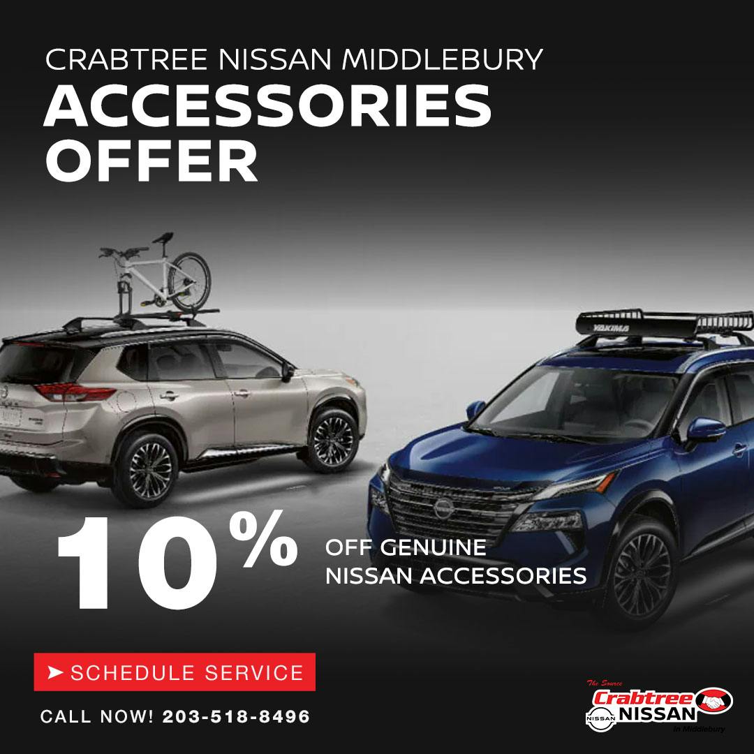 Accessories Offer | Crabtree Nissan