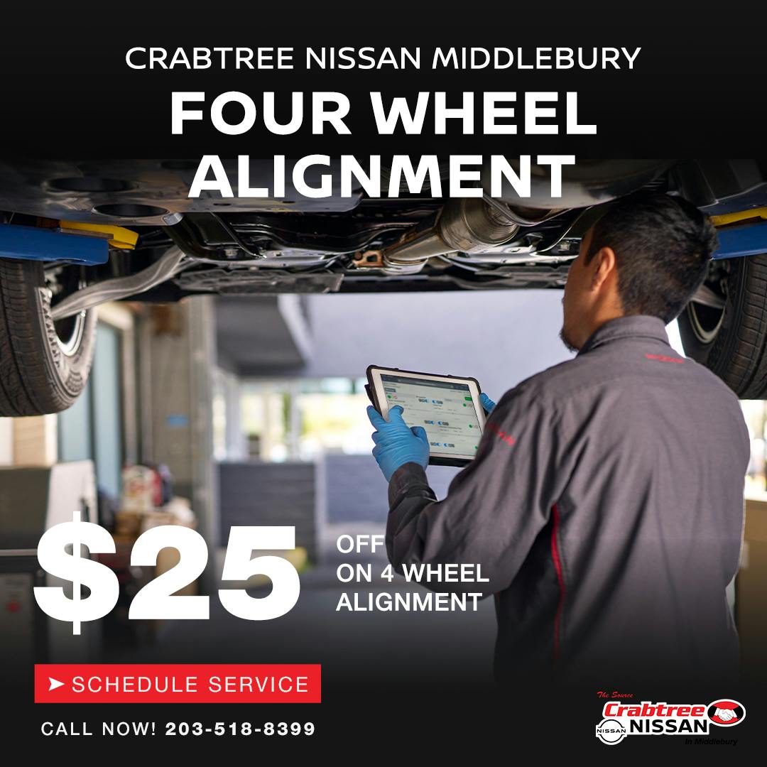 Four Wheel Alignment | Crabtree Nissan